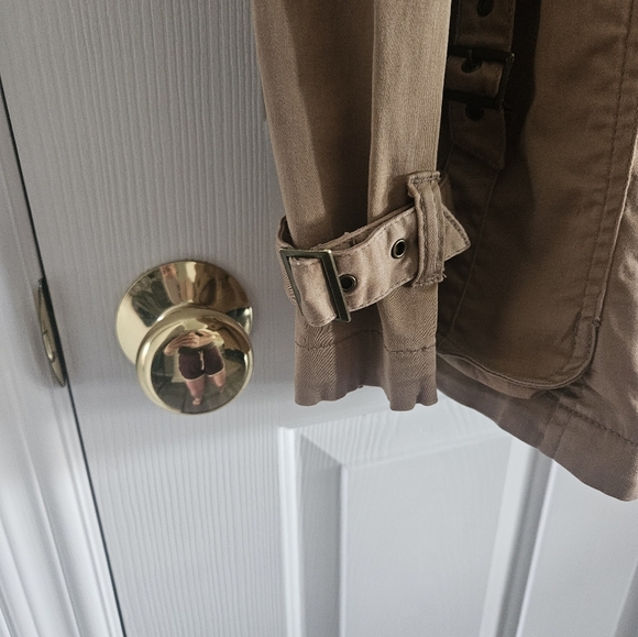 Vintage Y2K Glad News Trench Coat - Picture 5 of 11